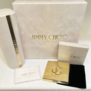 JIMMY CHOO GIFT-SET COMPACT MIRROR & EYEGLASS CASE
